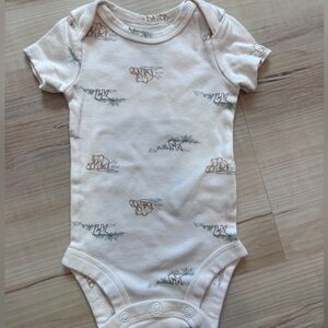 Carter’s Newborn Safari Animal Short Sleeve Bodysuit Neutral